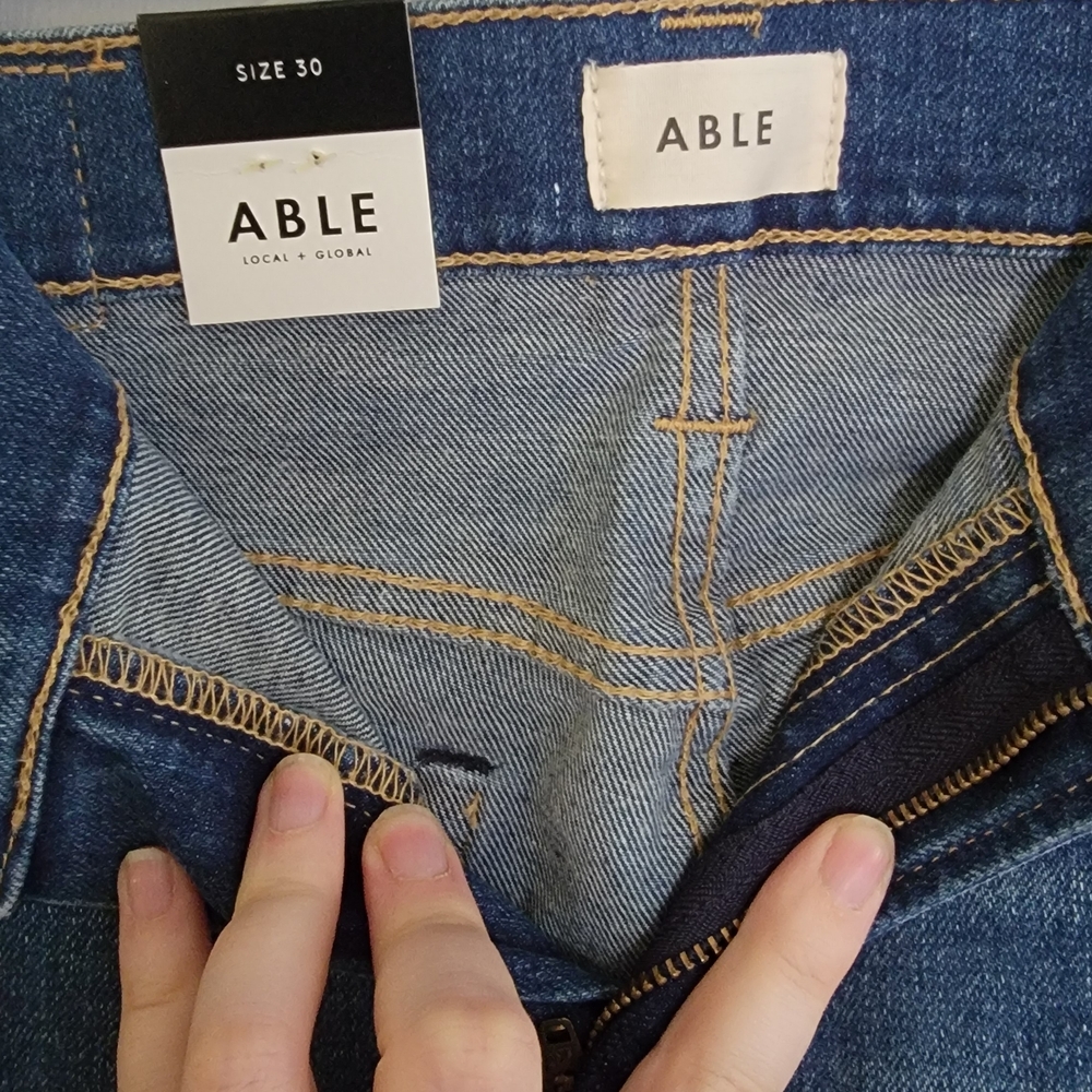 Able Skinny Jeans Geldy Wash NWT - Size 30